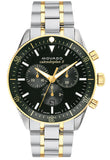 Movado Heritage Calendoplan Chronograph Green Dial Two Tone Steel Strap Watch For Men - 3650167 Buy Now By Movado