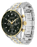 Movado Heritage Calendoplan Chronograph Green Dial Two Tone Steel Strap Watch For Men - 3650167 Buy Now By Movado