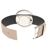 Calvin Klein Glam Transparent Dial Beige Leather Strap Watch for Women - K9423162 Buy Now By Calvin Klein