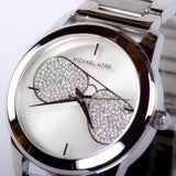 Michael Kors Harman Analog Silver Dial Silver Steel Strap Watch For Women - MK3672 Buy Now By Michael Kors