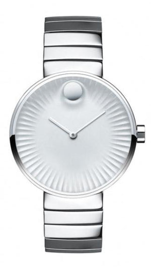 Movado Edge Silver Dial Silver Steel Strap Watch for Women - 3680012 Buy Now By Movado