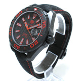 Tag Heuer Aquaracer Caliber 5 Black Dial Black Nylon Strap Watch for Men - WAY208A.FC6381 Buy Now By Tag Heuer