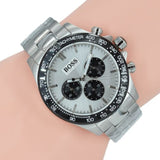 Hugo Boss Ikon White Dial Silver Steel Strap Watch for Men - 1512964 Buy Now By Hugo Boss