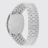 Gucci 25H Quartz Diamonds Silver Dial Silver Steel Strap Watch for Women - YA163401 Buy Now By Gucci
