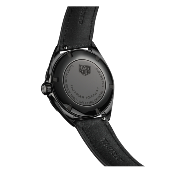 Tag Heuer Formula 1 Quartz Black Dial Black Leather Strap Watch for Women - WBJ1414.FC8234 Buy Now By Tag Heuer