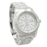 Breitling Colt Automatic Silver Dial Black Leather Mens Watch - A1738811/G791/173A Buy Now By Breitling