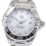 Tag Heuer Aquaracer Diamonds Mother of Pearl Dial Silver Steel Strap Watch for Women - WBD1414.BA0741 Buy Now By Tag Heuer