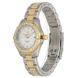 Tag Heuer Aquaracer Diamonds Mother of Pearl Dial Two Tone Steel Strap Watch for Women - WBD1321.BB0320 Buy Now By Tag Heuer