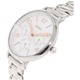 Fossil Jacqueline Multifunction White Dial Silver Steel Strap Watch for Women - ES3738 Buy Now By Fossil