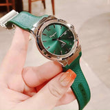 Salvatore Ferragamo F-80 Classic Green Dial Green Leather Strap Watch for Men - SFDT00519 Buy Now By Salvatore Ferragamo