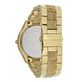 Michael Kors Slim Runway Gold Dial Two Tone Gold Strap Watch for Women - MK4285 Buy Now By Michael Kors
