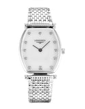 Longines La Grande Classique de Longines Tonneau White Dial Silver Steel Strap Watch for Women - L4.205.4.87.6 Buy Now By Longines