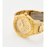 Guess Scope Gold Dial Gold Steel Strap Watch for Men - GW0454G2 Buy Now By Guess