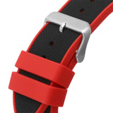 Guess Navigator Black Dial Black Rubber Strap Watch for Men - GW0264G1 Buy Now By Guess