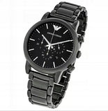 Emporio Armani Luigi Chronograph Black Dial Black Stainless Steel Watch For Men - AR1895 Buy Now By Emporio Armani