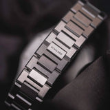 D1 Milano Ultra Thin Ashfield Black Dial Silver Steel Strap Watch for Men - D1-UTBJ32 Authentic Buy Shop Now