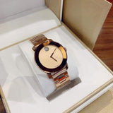 Movado Bold Rose Gold Dial Rose Gold Steel Strap Watch For Women - 3600335 Buy Now By Movado