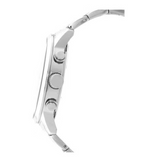 Guess Horizon Chronograph Quartz Blue Dial Silver Steel Strap Watch for Men - W0379G3 Buy Now By Guess