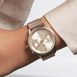 Tommy Hilfiger Blake Quartz Gold Dial Gold Mesh Bracelet Watch for Women - 1782303 Buy Now By Tommy Hilfiger