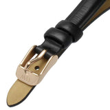 Daniel Wellington Quadro Sheffield Black Dial Black Leather Strap Watch For Women - DW00100435 Buy Now By Daniel Wellington