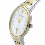Emporio Armani Renato Silver Dial Two Tone Steel Strap Watch For Men - AR2449 Buy Now By Emporio Armani