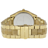 Michael Kors Slim Runway Gold Dial Two Tone Gold Strap Watch for Women - MK4285 Buy Now By Michael Kors