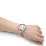 Michael Kors Bradshaw Chronograph White Dial Two Tone Steel Strap Watch For Women - MK7258 Buy Now By Michael Kors