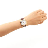 Marc Jacobs Mandy White Dial Brown Leather Strap Watch for Women - MJ1598 Buy Now By Marc Jacobs