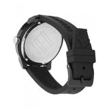 Tommy Hilfiger Denim Quartz Black Dial Black Rubber Strap Watch for Men - 1791483 Buy Now By Tommy Hilfiger