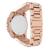 Michael Kors Brecken Chronograph Analog Black Dial Rose Gold Steel Strap Watch For Women - MK8563 Buy Now By Michael Kors