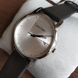 Calvin Klein City Silver Dial Black Steel Strap Watch for Men - K2G2G1CX Buy Now By Calvin Klein