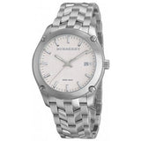 Burberry Heritage Check White Dial Silver Steel Strap Watch for Women - BU1853 Buy Now By Burberry