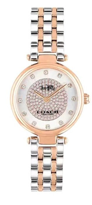 Coach Park Silver Dial Two Tone Steel Strap Watch for Women - 14503642 Buy Now By Coach
