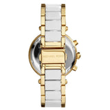 Michael Kors Parker White Dial Two Tone Steel Strap Watch for Women - MK6119 Buy Now By Michael Kors