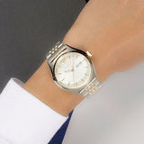 Emporio Armani Cream Dial Two Tone Steel Strap Watch For Men - AR11034 Buy Now By Emporio Armani