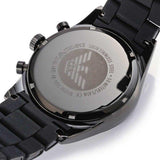 Emporio Armani Sportivo Chronograph Blue Dial Black Strap Watch For Men - AR5921 Buy Now By Emporio Armani