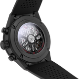 Tag Heuer Carrera Chronograph Steel & Ceramic Black Dial Black Rubber Strap Watch for Men - CBG2090.FT6145 Buy Now By Tag Heuer
