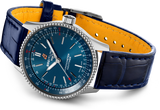 Breitling Navitimer Automatic 35 Blue Dial Blue Leather Strap Watch for Men - A17395161C1P1 Buy Now By Breitling