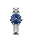 Maurice Lacroix Eliros Sunbrushed Blue Dial Silver Steel Strap Watch for Women - EL1094-SS002-130-1 Buy Now By Maurice Lacroix