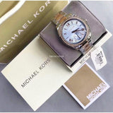 Michael Kors Bryn Quartz Blue Dial Two Tone Steel Strap Watch For Women - MK6136 Buy Now By Michael Kors