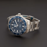 Tag Heuer Aquaracer Caliber 5 Automatic Blue Dial Silver Steel Strap Watch for Men - WAN2111.BA0822 Buy Now By Tag Heuer