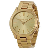 Michael Kors Slim Runway Gold Dial Gold Stainless Steel Strap Watch for Women - MK3179 Buy Now By Michael Kors