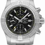 Breitling Avenger Chronograph 45mm Black Dial Silver Steel Strap Watch for Men - A13317101B1A1 Buy Now By Breitling