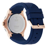 Guess Zena Blue Dial Blue Silicone Strap Watch For Women - W1049L2 Buy Now By Guess