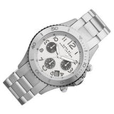 Marc Jacobs Marc Chronograph Silver Dial Silver Steel Strap Watch for Men - MBM3155 Buy Now By Marc Jacobs