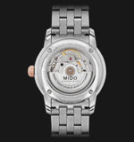 Mido Baroncelli Automatic White Dial Two Tone Steel Strap Watch For Women - M8600.9.N6.1 Buy Now By Mido