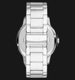 Armani Exchange Hampton Chronograph Blue Dial Silver Steel Strap Watch For Men - AX2132 Buy Now By Armani Exchange