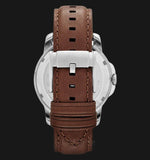 Fossil Grant Twist Multi-Function White Dial Brown Leather Strap Watch for Men - ME1144 Buy Now By Fossil