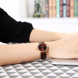 Mido Baroncelli III Automatic Diamonds Brown Dial Brown Leather Strap Watch For Women - M7600.3.64.8 Buy Now By Mido