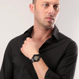 Maserati Potenza Skeleton Limited Edition Black Dial Black Leather Strap Watch For Men - R8821108027 Buy Now By Maserati